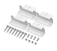 Bohaner Solar Panel Mounting Z Bracket Mount Set of 4 Mounting Bracket Kit with Nuts and Bolts Aluminium Alloy for RV Boat Wall Caravans Yacht