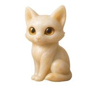 Bohany Animal Statue Large Eyed Resin Statue Decoration for Living Room Desk Mantle Entrance Area