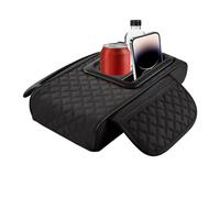 Bohany Arm Rest Cover for Car, Car Centre Console Cover, Armrest Cover, Leather Cup, Centre Console Protector, Storage Organiser, Phone Holder, Car Control Accessories
