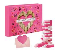 Bohany Block Tower Game for Couples,Stacking Activities Board Toy,Couples Block Tower Game | for Date Night Valentines Wedding Bedroom Relationship Intimacy Home Party Drinking