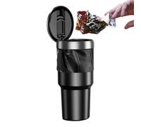 Bohany Car Garbage Can,Waste Organizer Cup - Vehicle Garbage Can | for Truck Daily Commuting Road Trips Weekend Outings Vacation Outdoor Adventures City Driving