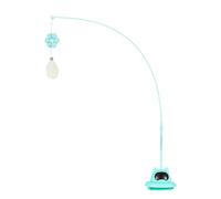 Bohany Cat Wand Suction Cup - Indoor Cat Exercise Toy - Interactive Cat Toys, Kitten Cat Spring Toy, Cat Teaser Wand for Kitten Exercise Training