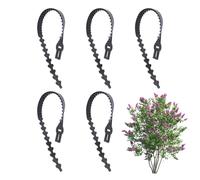 Bohany Flexible Garden Plant Ties, Tree Support Straps, High Performance Flexible Plant Twist Ties - 5 x Reusable Tree Training System, Shrub Tying Tool for Gardening, Farm