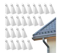 Bohany Gutter Wedge | Rust-Proof Proper Drainage,Level Rain Gutters Aluminum Wedges,for Residential Area Villa Beach House Home Improvement Project Construction