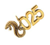 Bohany Snake Brooch, Year of the Snake Brooch, Creative 2025 Snake Brooch, Stylish Snake Brooches for Women, Year of the Snake Brooch Pin for Daily Life, Holiday, Clothing, Siehe Beschreibung, Zinc