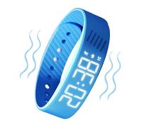 Bohany Watch with Alarm | Vibrating Alarm Wristband Smart Watch - Adjustable Wristband Cool Gadgets for Men Women Work Travel Sports Outdoor School Bedroom Birthday