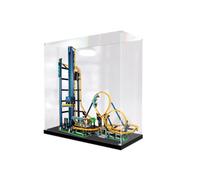 BoHeart Acrylic Display Case for LEGO 10303 Roller Coaster, Dustproof Display Box, Size: 90x40x100 cm (Model Not Included) (2mm)