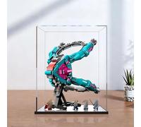 BoHeart Display Box for LEGO 76255 for Marv-el The New Guardi-ans' Ship Acrylic Dustproof Transparent Custom Display Case (No Model)