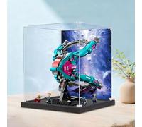 BoHeart Display Box for LEGO 76255 for Marv-el The New Guardi-ans' Ship Acrylic Dustproof Transparent Custom Display Case (No Model)