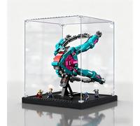 BoHeart Display Box for LEGO 76255 for Marv-el The New Guardi-ans' Ship Acrylic Dustproof Transparent Custom Display Case (No Model)
