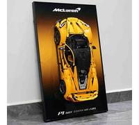 BoHeart Display Wallboard for Lego echnic McLa-ren P1 42172,Decorative Display Panels for Lego Car Wall Mounted Displays, Gift Ideas for Lego Car Wall Mount Enthusiast,(NO Model)-50X80CM