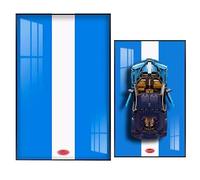 BoHeart Display Wallboard for Lego Technic Bugatti Chiron Race Car 42083, Compatible with Lego Bugatti Technic, Gift Ideas for Lego Car Wall Mount Enthusiasts, 17.7 x 29.5 in, Only Display Wallboard