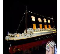 BoHeart LED Light Kit for LEGO 10294 Titanic Cruise Ship - Plastic (Model Kit Not Included) (RC)