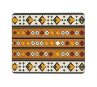 Bohemia African Ethnic Pattern Mouse-Pad Non-Slip Rubber Base Mousepads for Office Home 9.4"x7.9"