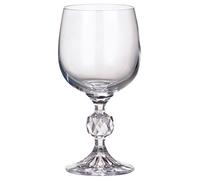 Bohemia Claudia White Wine Glasses, Clear, 200ml (6oz), Set of 6