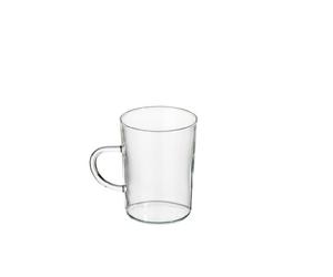 Bohemia Cristal 093/006/023 Tea Glasses Conical with Handle 0.2 l Set of 6