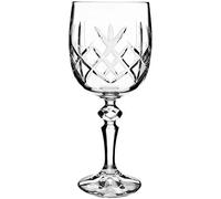 Bohemia Crystal Flamenco Set of 6 Wine Goblets 18cm / 220ml (Boxed)