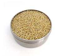 Bohemia Crystal Valley PRECIOSA Seed Beads 20g 8/0 Tan Beige/Brown Lustre