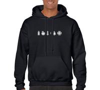 Bohemia Interactive DAYZ SURVIVAL HOODIE Black