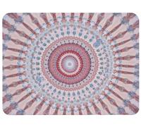 Bohemia Mouse Mat 220x180x3mm Mandala Mouse Pad, Thick Non-Slip Rubber Base Desk Mat and Stitched Edge, Optimised for Gaming Sensors Mousepad Office Accessorie for Home Computers Learning PC, Model911