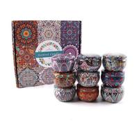 Bohemia Scented Candles Gift Set - 9 Fragrances