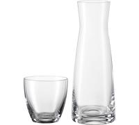 Bohemia Water and Juice Set Libera Carafe Crystal Glass 7 Pieces