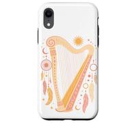 Bohemian Art Harp Music Harpist Musician Case for iPhone XR