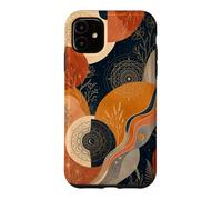 Bohemian Botanical Abstract Fantasy Garden Aesthetic Case for iPhone 11