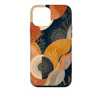 Bohemian Botanical Abstract Fantasy Garden Aesthetic Case for iPhone 12 mini