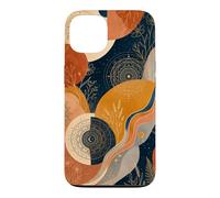 Bohemian Botanical Abstract Fantasy Garden Aesthetic Case for iPhone 13