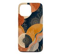 Bohemian Botanical Abstract Fantasy Garden Aesthetic Case for iPhone 13 Pro Max