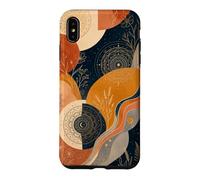 Bohemian Botanical Abstract Fantasy Garden Aesthetic Case for iPhone XS Max