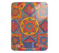 Bohemian Colorful Patterns Baking food scale for diet 11lb/0.18oz, 5kg/5g small digital scale grams with 4 unit for Meal Prep Keto Meal Prep (Batteries not Included)