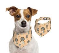 Bohemian Dreamcatcher Dog Bandana Adjustable Pet Triangle Bib Dog Scarf Kerchief Accessories For Dogs And Cats S