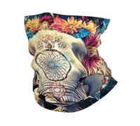 Bohemian Elephant Dreamcatcher Mandola Printed Headscarf, Headband, Men'S And Women'S Towel，Multifunctional Sports Mask