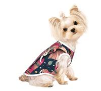 Bohemian Elephant Pattern Print Dog Shirt Summer Lightweight Pet T Shirts Soft Breathable Stretchy Cats Dogs Tee Shirt