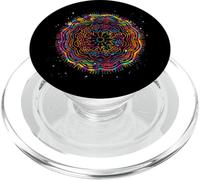 Bohemian Fractal Geometry Yogi Spiritual Mandala PopSockets PopGrip for MagSafe