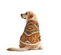 Bohemian Mandala Print Dog T-Shirt - Casual Summer Pet Top Lightweight Dog Clothes Apparel for Medium Large Dogs