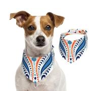 Bohemian Paisley Floral Flower Dog Bandana Cat Bandana 1PC Dog Accessories for Small Dogs