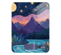 Bohemian Purple Magic Scene Cooking Portable Scale Food 11lb/0.18oz, 5kg/5g Easy Clean Grams Scale with 4 Unit for Spices Spices Spices báscula para cocina