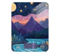 Bohemian Purple Magic Scene Waterproof Small Food Scales for Kitchen 11lb/0.18oz, 5kg/5g Scales for Grams with 4 Unit for Keto Baking Spices (Batteries not Included)