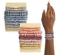 Bohemian Style Bracelet Set Female Hand Made String Jewelry Exquisite Hair Rope. 02