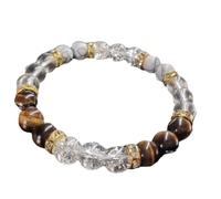 Bohemian Style Colorful Bead Bracelet Ethnic Fashion Jewelry Bright Colors And Patterns Create A Striking And Fashionable Accessory That Will Definitely Stand Out Qhw665 (Clear, 12x9x1cm)