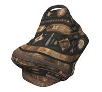 Bohemian style Versatile full-print Stroller Chair Cover/Nursing Cover, specially designed for your baby
