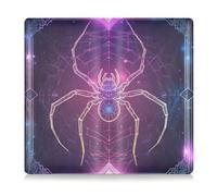 Bohemian Tarot Astrology Halloween Premium Leather Registration and Insurance Card Holder Essential Car Wallet Case for Essential Document, Driver License, Cards