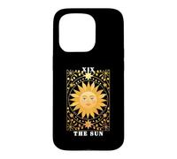 Bohemian Tarot Card The Sun Spiritual Artwork Fire Element Case for iPhone 15 Pro