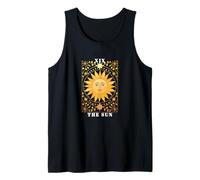 Bohemian Tarot Card The Sun Spiritual Artwork Fire Element Tank Top