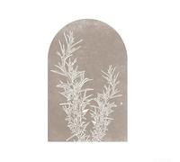 Bohemian Themed Wall Decals With Geometric Arch Composition For Living Room Bedroom Interior Styling PVC Self Application(UV26T60040T_R)