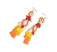 Bohemians Skeleton Earrings Punk Gothic Jewelry, 27054, A
