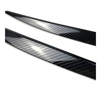 BOHHO Front Headlight Eyebrow Cover For VW For Golf 7 7.5 VII For GTI For GTD R MK7 MK7.5 2013-2019 Stickers Car Headlight Eyebrow Eyelid Cover Trim Headlights Eyebrow(Carbon fiber)